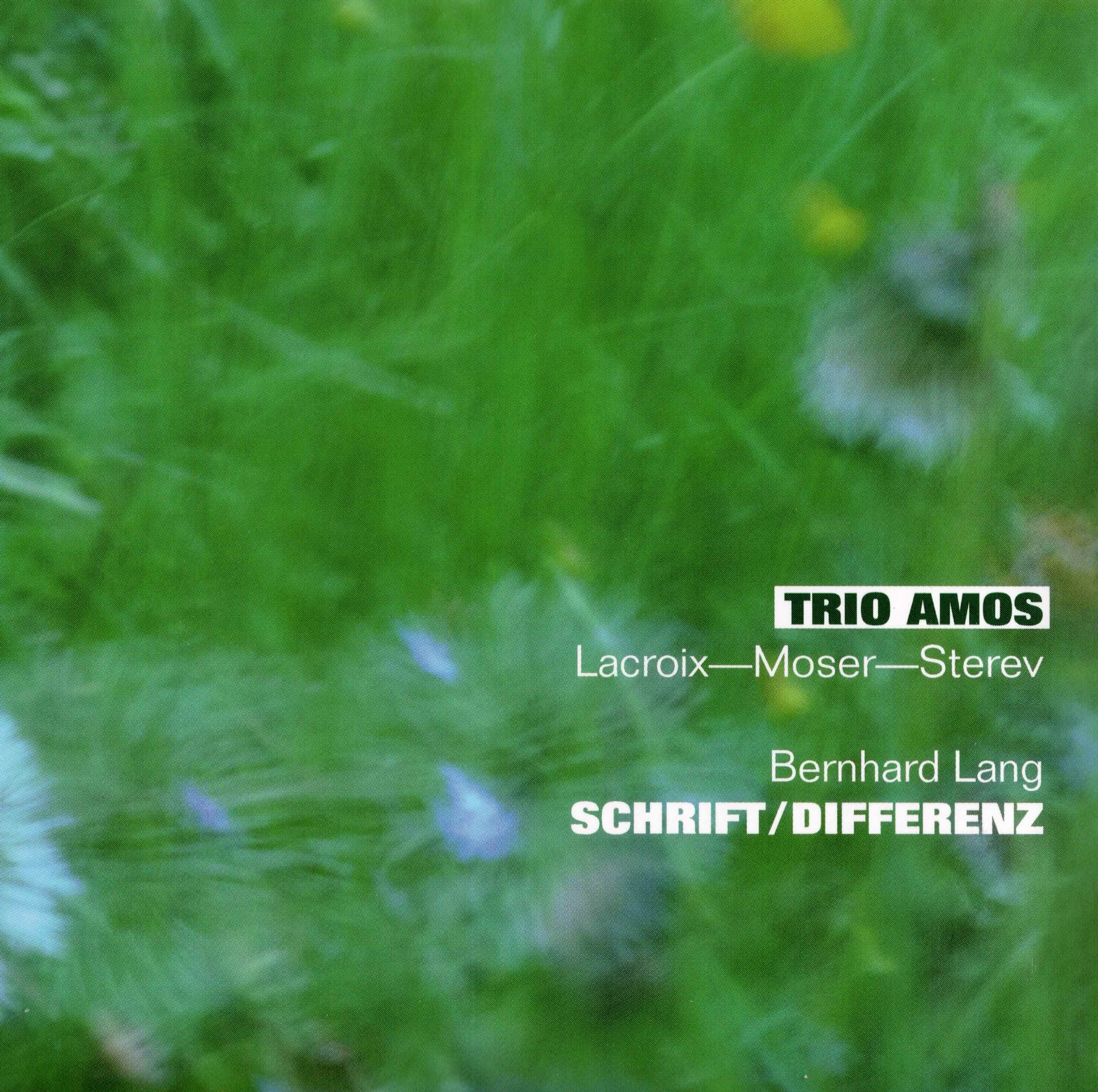 Schrift/Differenz